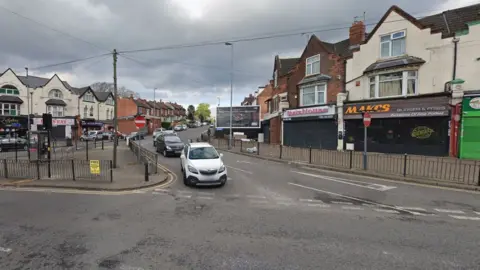 Google A view of George Road, Erdington