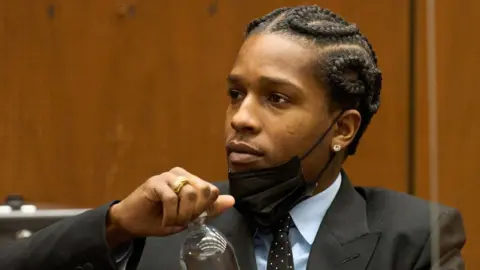 A$AP Rocky was in court for the judge's decision on Monday