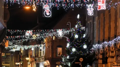 Clive Davies The tree in all its glory last Christmas