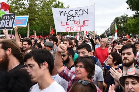 AFP Rally against labour reforms, 12 Jul 17