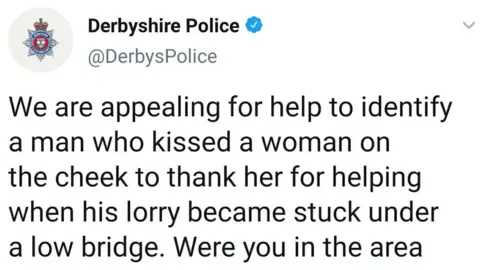 Twitter Derbyshire Police twitter appeal