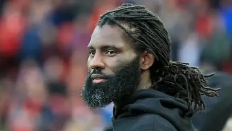 PA Media Wretch 32 pitch side at the UEFA Champions League Semi Final in May 2019