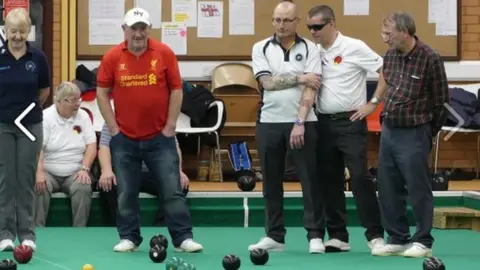 Facebook/ Llanelli Visually Impaired Bowls Club Bowls match