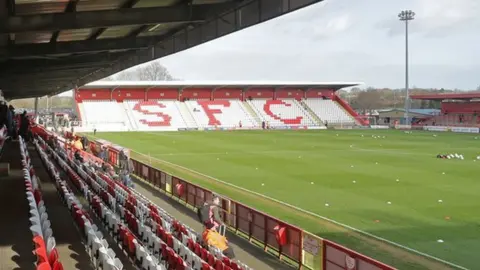 Rex Features Stevenage FC