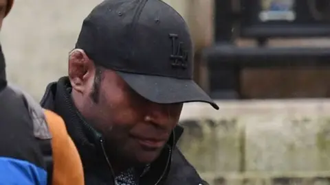 Wales News Service Ratuniyarawa - pictured at an earlier court appearance - has now been placed on the sex offenders register