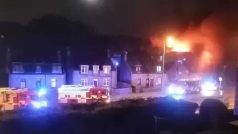 Fire at former primary in Bucksburn