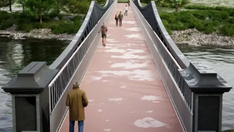 Studio John Bridge The suspension-type design