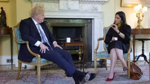 Downing Street  Boris Johnson meets Nazanin Zaghari-Ratcliffe at Downing Street