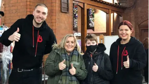 Donna Kennedy LadBaby with Donna Kennedy and Ronan