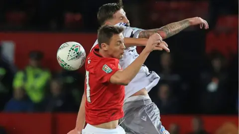 Getty Images Nemanja Matic and Harry Pell