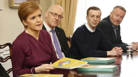 Matthew McGoldrick Photography Nicola Sturgeon and John Swinney are the launch of the review