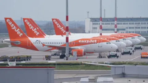 Getty Images Easyjet planes