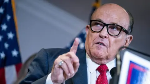 The Washington Post via Getty Images Former New York City Mayor Rudy Giuliani