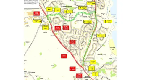 Anger over plan to close Torbay road for four months