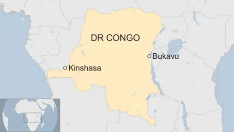 DR Congo Map