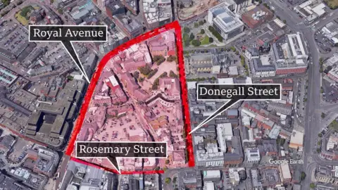 Google Tribeca area map