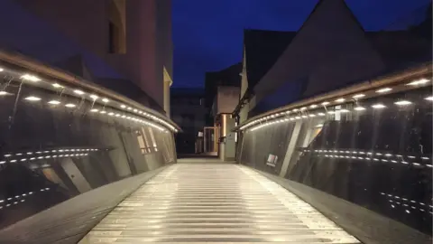 Esther Johnson Pembroke College footbridge, Oxford