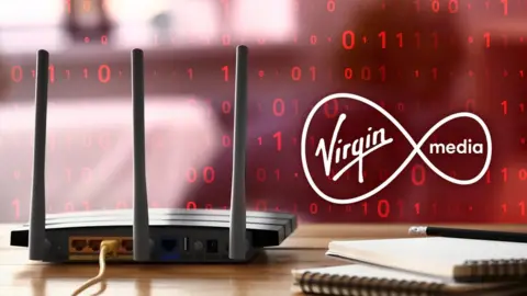 Getty Images Virgin Media logo