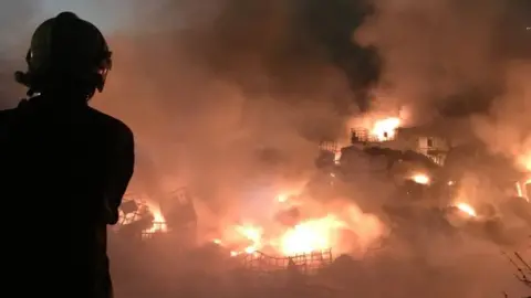 West Midlands Fire Service The fire