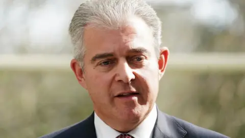 PA Media Northern Ireland Secretary Brandon Lewis