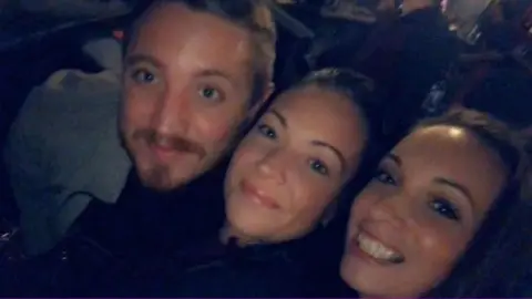 Kirsty Robinson Damian, Gemma and Kirsty