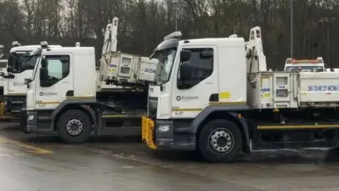 Kirklees Council Gritting fleet