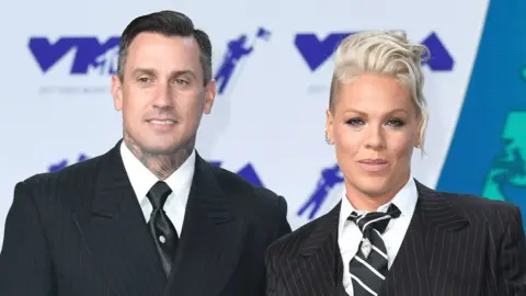 PA Carey Hart and Pink