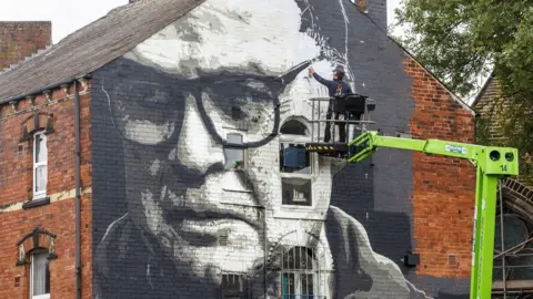 PA Media Bielsa mural