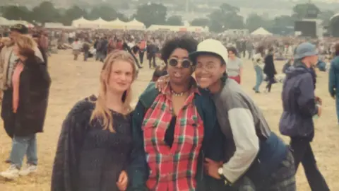 Zonya Jeffrey Zonya and Andrea at a festival