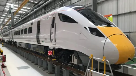 BBC one of the new hybrid trains