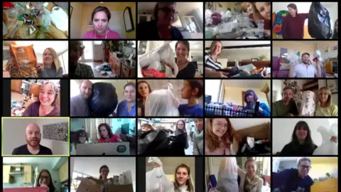 Everyday Plastic Zoom meeting of Everyday Plastic