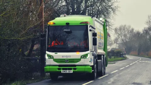 SWP electric recycling vans