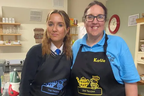 Katie Ward Katie Ward (right), pictured with daughter Mollie, 15