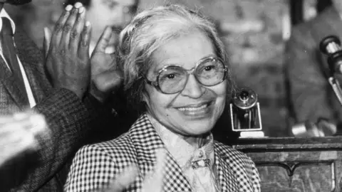 Getty Images Rosa Parks smiling