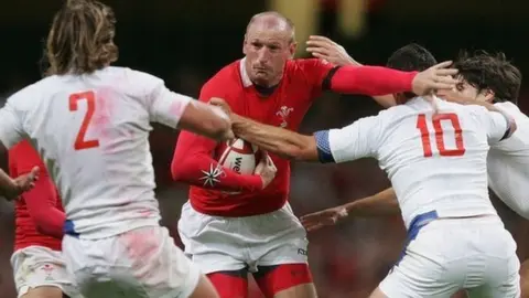 Getty Images Gareth Thomas, the former Wales captain