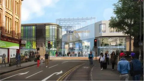 Intu Artists impression Collin Street