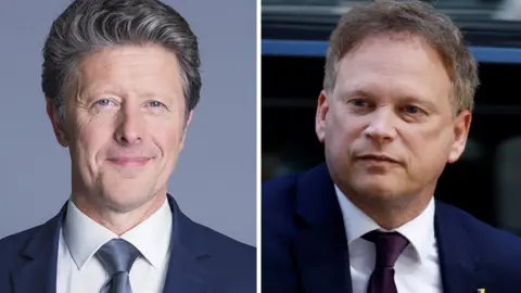 BBC/Reuters Charlie Stayt and Grant Shapps