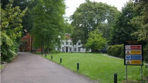 Fractal Angel/Geograph Clare College accommodation known as The Colony