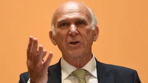 Getty Images Sir Vince Cable