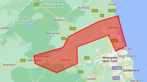 Northumberland NHS drone trial massive airspace grab