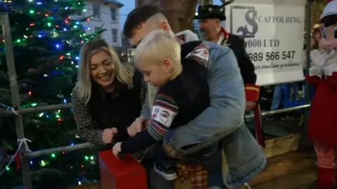 BBC Alfie turns on the lights