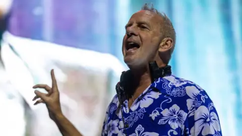 Getty Images Fatboy Slim performing a DJ set