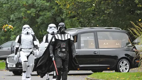 Courtesy of Redditch Standard © Bullivant Media The funeral party
