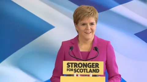 BBC Nicola Sturgeon
