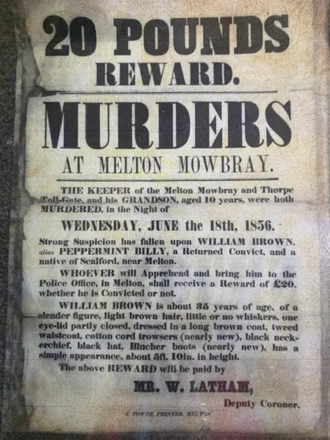 Jo Vigor Mungovin wanted poster