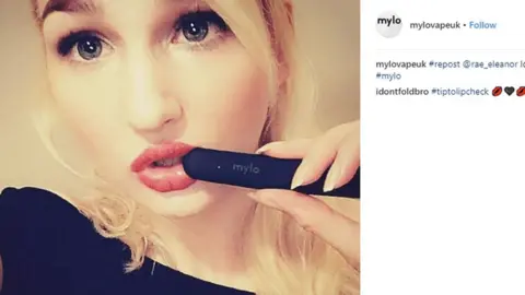 Instagram e cigarette posts banned by ad watchdog