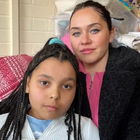 BBC Deni (L) and Joanna