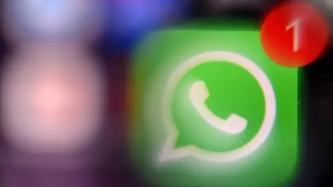 Getty Images WhatsApp logo