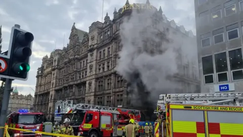 Princes Street fire