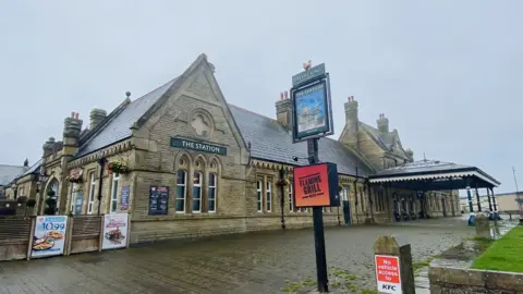 Jo Kibble Morecambe's old train station